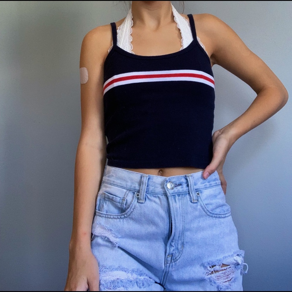 Striped brandy tank